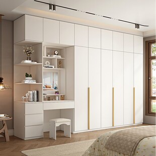 定制ENF级新款 大衣橱 实木衣柜子主卧室家用欧松板储N物柜2024爆款