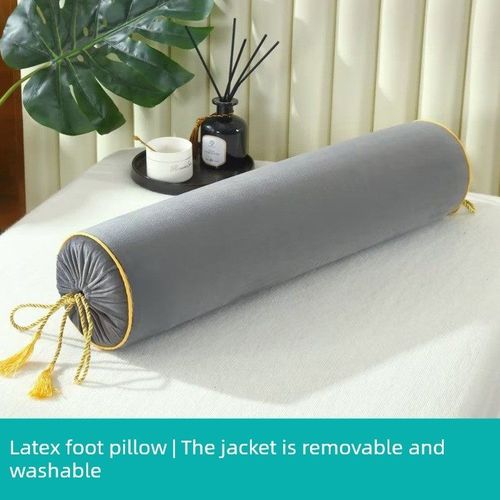 采购产品美容床足垫,美容院专用足枕,乳胶延长足枕,糖果枕头,足浴