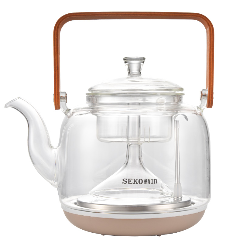 新功W21 W10 煮茶器玻璃壶盖蒸茶内胆烧水壶电热水壶盖子茶具配件