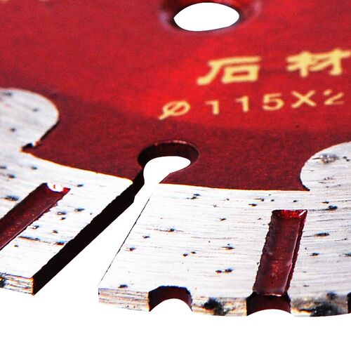 兰竺石材切割片115花岗岩护齿干切花岗石金刚石锯片云石机角磨机