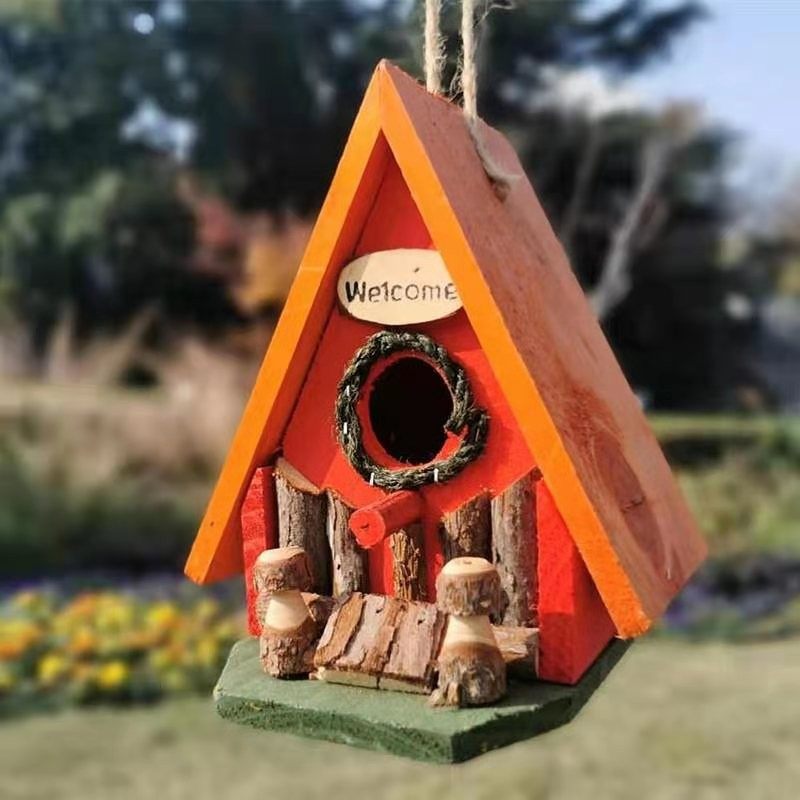 户外花园鸟屋挂件 庭院别墅阳台木制鸟窝小房子创意造景布置装饰,家居饰品,吊饰/挂饰,淘宝优惠券,粉丝福利购,淘宝优惠卷