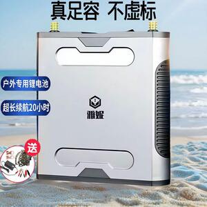 雅妮锂电池12v大容量大功率户外超轻储能100安伏聚合物动力锂电瓶