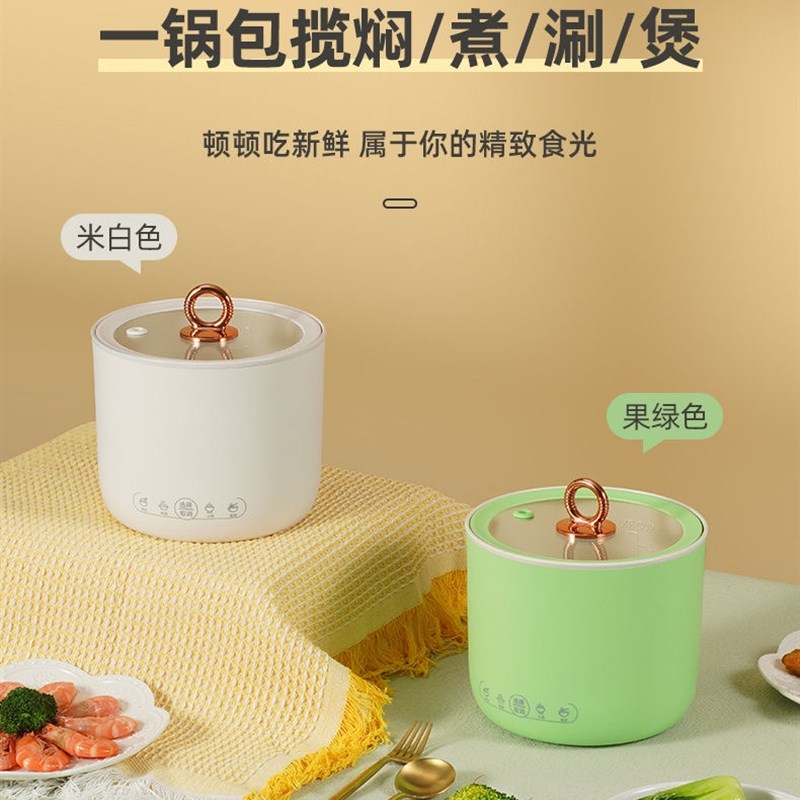 德国小电饭煲1人电炖锅家用小电炖盅辅食锅便携迷你煮粥煲汤火锅