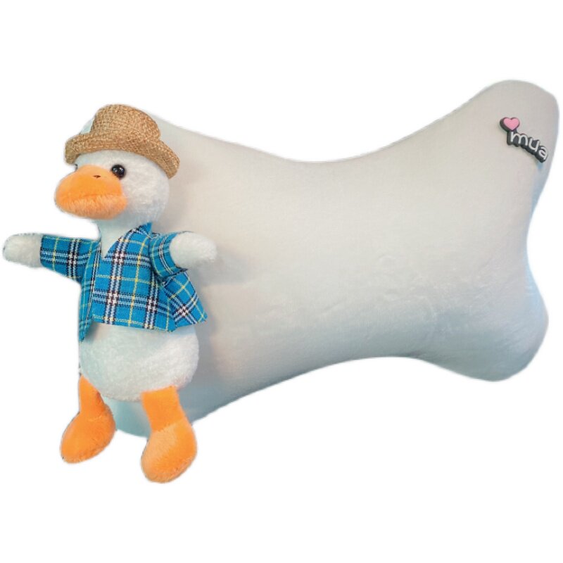 帽子加油鸭女汽车头枕腰枕冬季可爱车载手刹套档把套护肩套饰套装,汽车用品/电子/清洗/改装,手刹套/档把套/套饰套装,淘宝优惠券,粉丝福利购,淘宝优惠卷