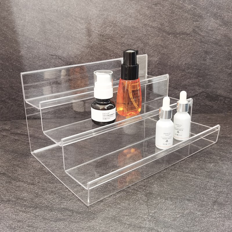亚克力桌面收纳架化妆品护肤品收纳整理玩具娃娃手办模型展示架