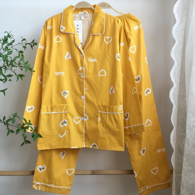 斜纹布睡衣女士春秋款夏季纯棉布料长袖网红少女高级感格子家居服,女士内衣/男士内衣/家居服,睡衣/家居服套装,淘宝优惠券,粉丝福利购,淘宝优惠卷