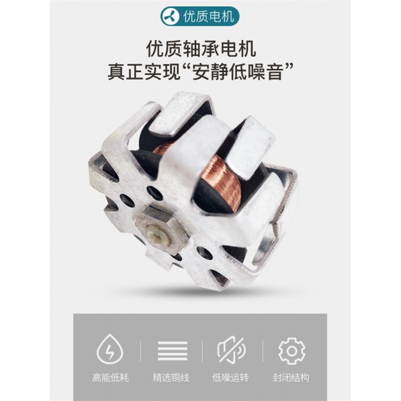 可调速小吊扇床上静音宿舍家用大风力学生蚊帐小型塑料大电风扇