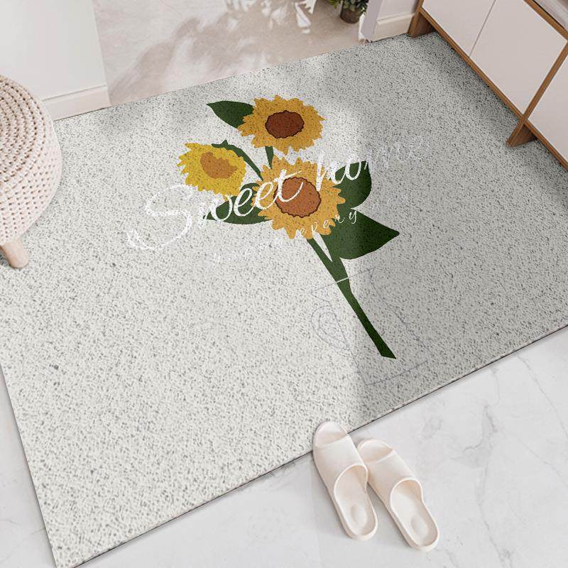 北欧风丝圈入户门防滑地垫进门家用可裁剪门垫室外门口耐磨脚垫,居家布艺,家用脚垫,淘宝优惠券,粉丝福利购,淘宝优惠卷