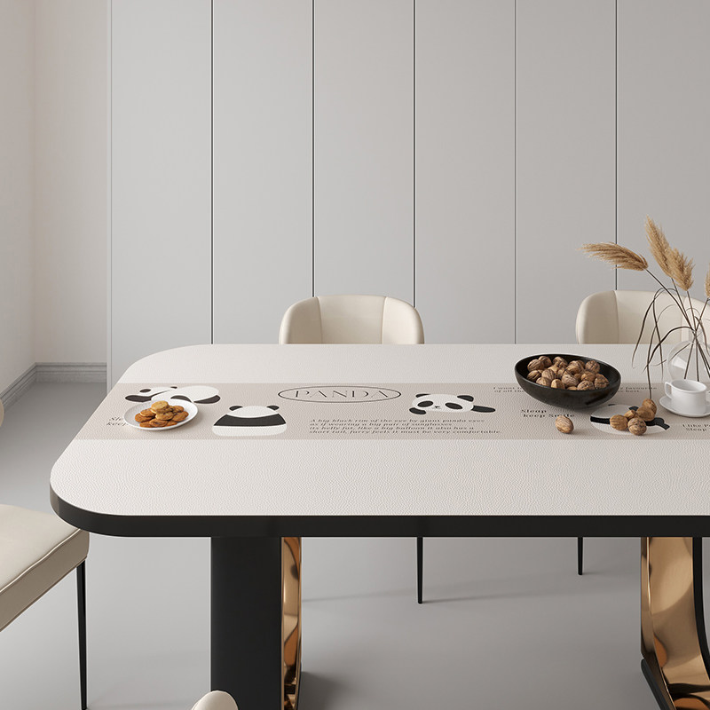 餐桌垫防水防油免洗可擦PVC防烫隔热桌布家用茶几书桌耐脏防滑垫,居家布艺,桌布,淘宝优惠券,粉丝福利购,淘宝优惠卷