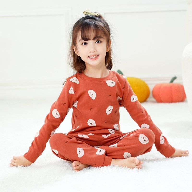 女童保暖内衣套装全棉秋冬加厚儿童秋衣秋裤套装大童纯棉长袖睡衣,童装/婴儿装/亲子装,内衣套装,淘宝优惠券,粉丝福利购,淘宝优惠卷