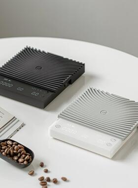 泰摩黑镜BASIC3咖啡电子秤 意式手冲器具专用 咖啡豆高精准度秤称