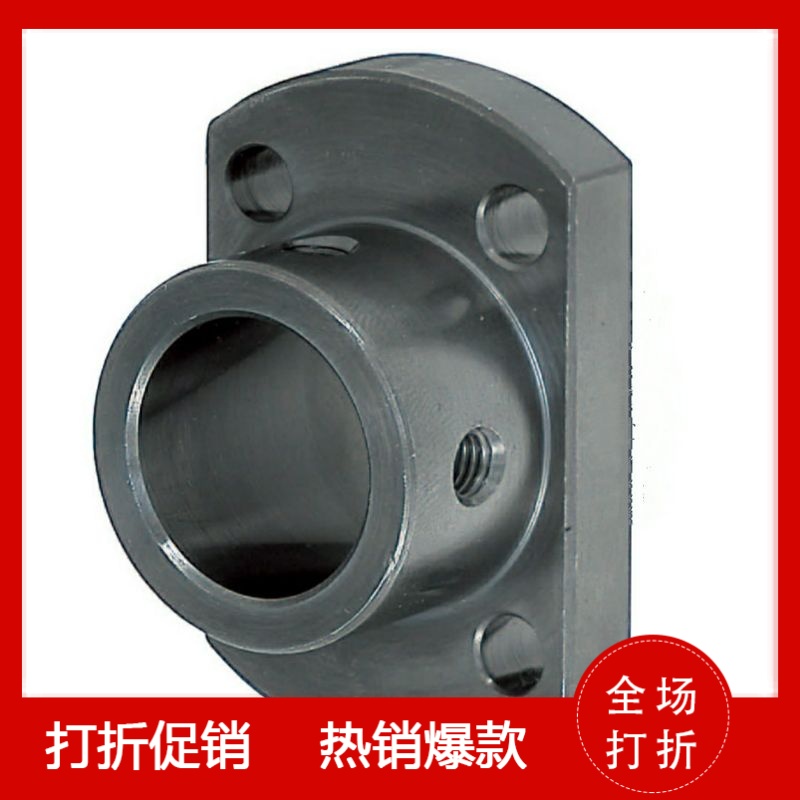 米si米导向轴支座双切边法兰轴座STHCB8 10 12 15 16 20 25 30 35