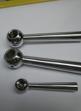 米思米C-LRGNN5/6/8/10/12/16锥柱手柄球头手柄 镀铬紧定锁紧手柄