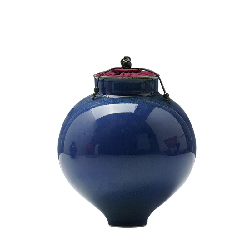 新中式创意陶瓷罐储物摆件家居客厅茶室哈吉桌面储茶艺术软装摆设,家居饰品,装饰摆件,淘宝优惠券,粉丝福利购,淘宝优惠卷