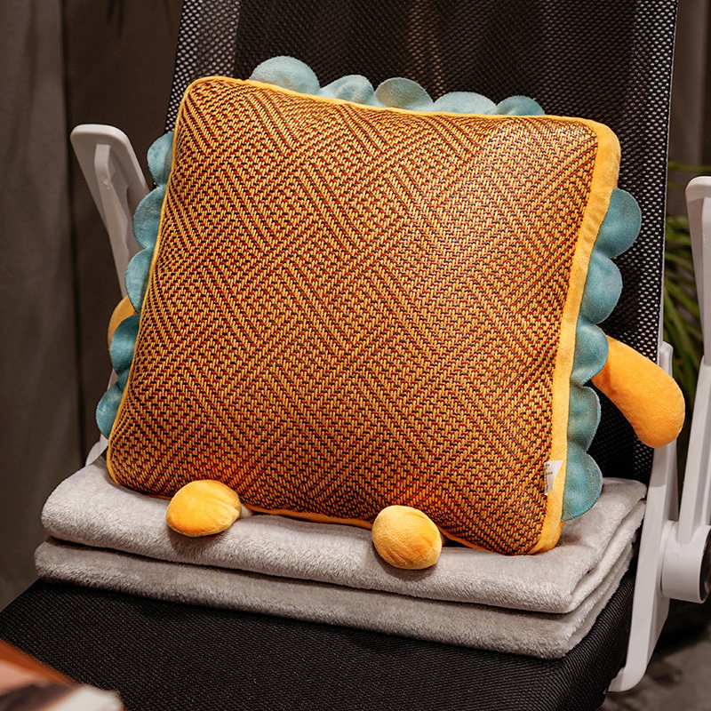 抱枕被子两用办公室午睡小枕头车载毯子汽车内车用可收纳夏季可爱,居家布艺,抱枕被,淘宝优惠券,粉丝福利购,淘宝优惠卷