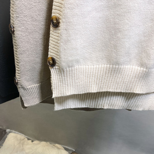 针织马甲背心外套春秋外搭2023新款女士无袖毛衣V领宽松外穿马夹