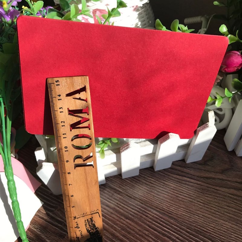 红色圆角明信片 包邮DIY空白明信片制作水彩卡片纸 空白手绘贺卡