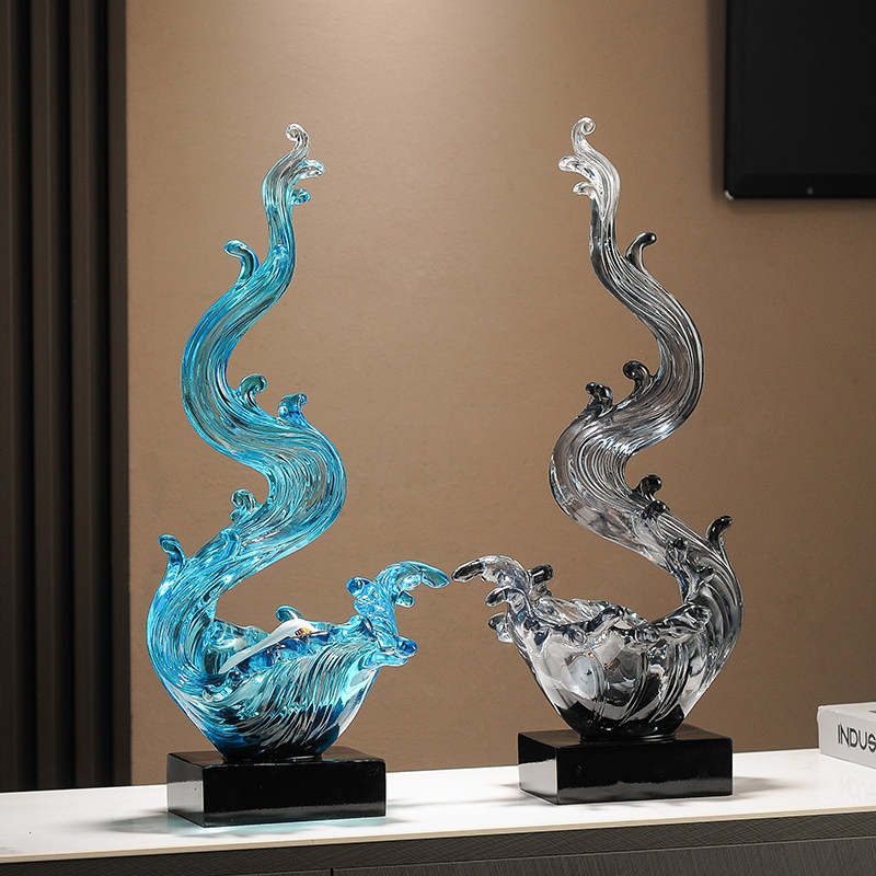 玄关风生水起钥匙收纳龙年摆件轻奢家居客厅高挡电视柜装饰办公室,家居饰品,装饰摆件,淘宝优惠券,粉丝福利购,淘宝优惠卷