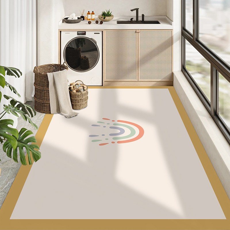 阳台垫子地垫吸水吸油防晒防滑儿童房可擦洗皮革厨房客厅玄关地毯,居家布艺,厨房地垫,淘宝优惠券,粉丝福利购,淘宝优惠卷