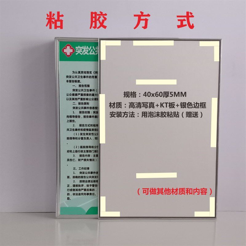 医院诊所卫生室科室门诊规章制度标识牌护士医师工作职责贴纸定制