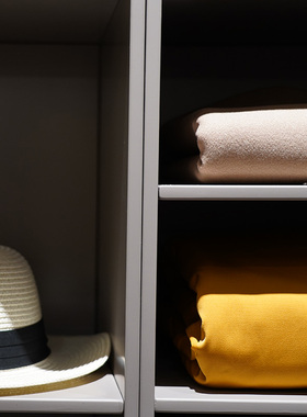 moon慕空间样板房间衣帽间装饰品摆件衣服围巾道具软装衣柜女主房