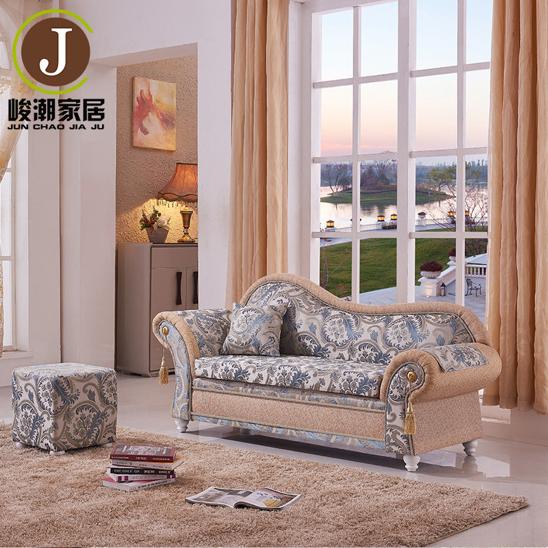 峻潮贵妃椅欧式卧室小户型沙发躺椅简约布艺单人美人榻太妃懒人塌,住宅家具,贵妃椅,淘宝优惠券,粉丝福利购,淘宝优惠卷