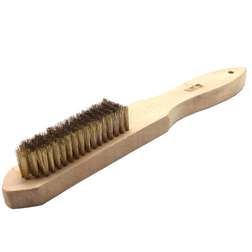 加密不锈钢丝刷铜丝刷清洁除污除锈打磨抛光钢铜丝刷子烧烤清洁刷