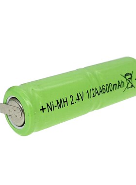 电推剪剃须刀充电电池2.4vFS326 HK688 288 1/2AA600mAh通用更换