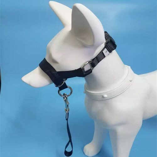 新款宠物狗嘴绳嘴套狗嘴鼻环训犬防暴冲拉狗牵引绳遛狗用品