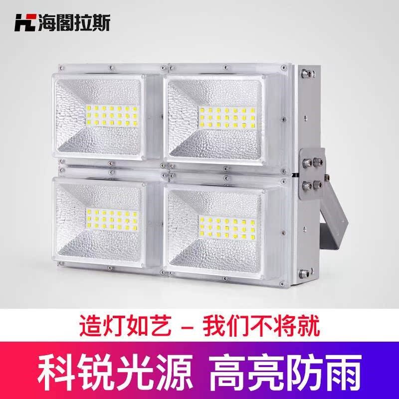 海阁拉斯LED投光灯100W超亮200瓦户外防水射灯室外球场广场照明灯,家装灯饰光源,投光灯/泛光灯,淘宝优惠券,粉丝福利购,淘宝优惠卷