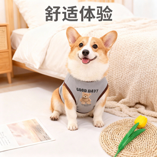 狗狗衣服狗衣服小狗衣服比心宠物四脚衣嬉皮狗衣服狗狗秋冬衣服