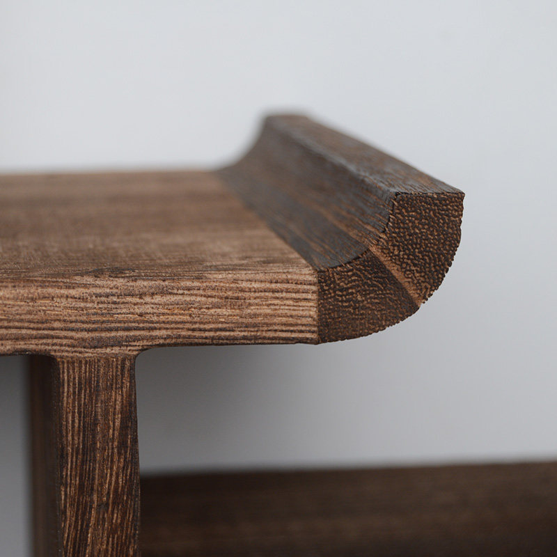 实木挂墙置物架 壁挂式墙上装饰收纳客厅餐厅新中式博古架多宝阁