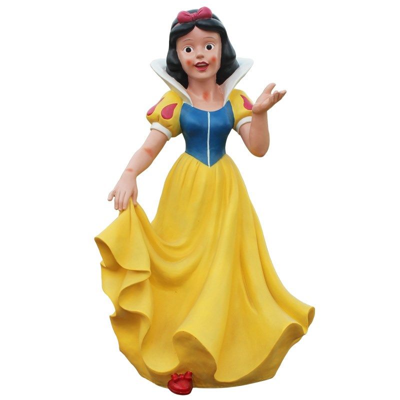 白雪公主人物卡通美陈玻璃钢雕塑摆件园林景观幼儿园装饰户外花园,家居饰品,装饰摆件,淘宝优惠券,粉丝福利购,淘宝优惠卷