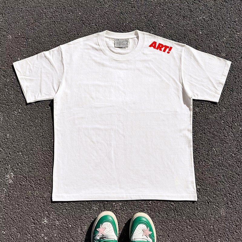 王有病工作室 10年老店!透气!ART艺术情侣装简约风男女短袖T恤,男装,时尚防晒服,淘宝优惠券,粉丝福利购,淘宝优惠卷