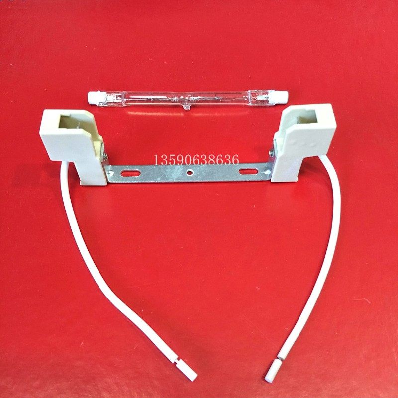 R7S陶瓷灯脚卤钨灯管118mm100W/150W/300W/500W双端顶式灯座包邮,家装灯饰光源,灯具配件,淘宝优惠券,粉丝福利购,淘宝优惠卷