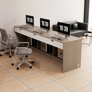 吧台收银台房产中介前台桌图文店物业旅行社可定制公司前台接待台