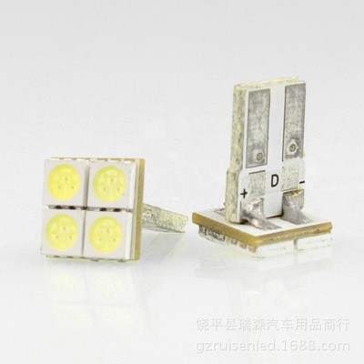 10只 T10 5050 4SMD 仪表灯 汽车示廓灯侧灯