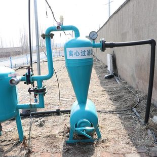 农业节水灌溉手动离心砂石过滤器 过滤器 滴灌过滤器 离心网式