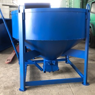 废料斗混凝土砂浆斗塔机吊桶齿轮料斗圆斗下压式 出料斗砂工地料斗