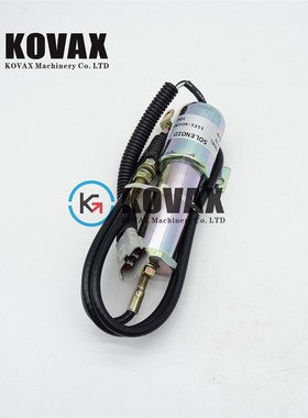 挖掘机零件R210 R215-7 DH220-5熄火电磁阀11E1-60100-24停止电磁
