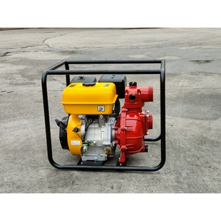 汽油3寸消防泵80mm抽水农业抽水机高扬程75米流量60立方190 420cc