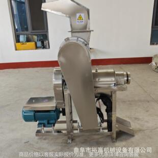 商用斑斓叶榨汁机 不锈钢草莓榨汁机 大型苹果梨清洗榨汁流水线