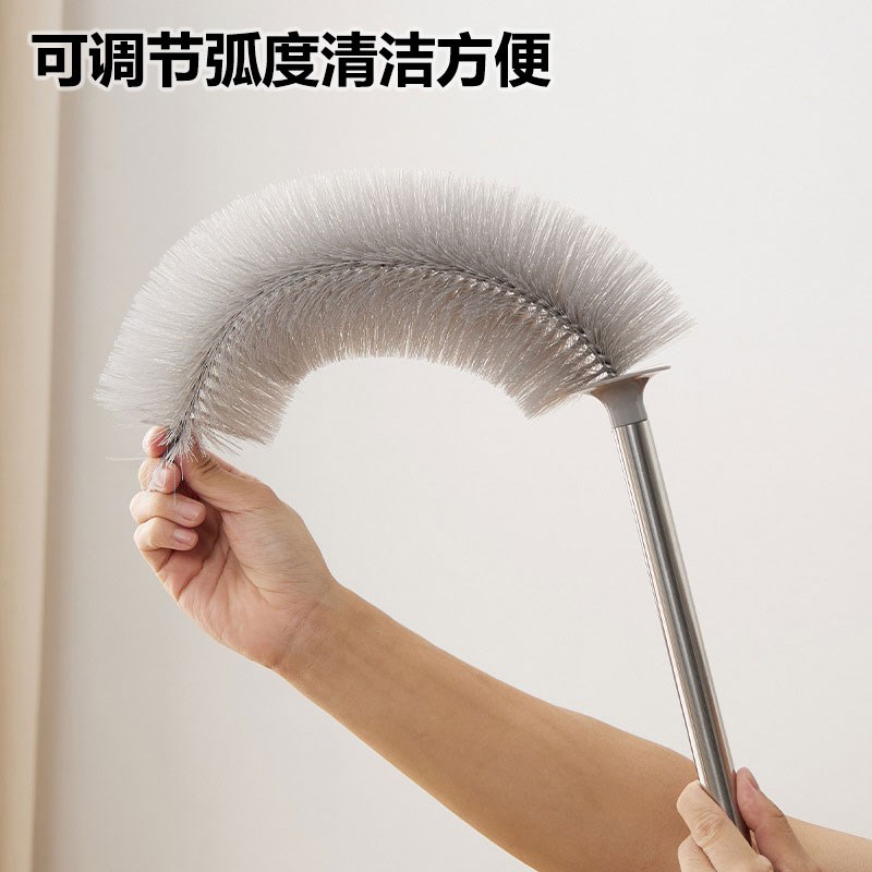 电风扇清洁神器加长洗纱窗防盗网除尘弹刷子扫灰床单刷空调除尘刷