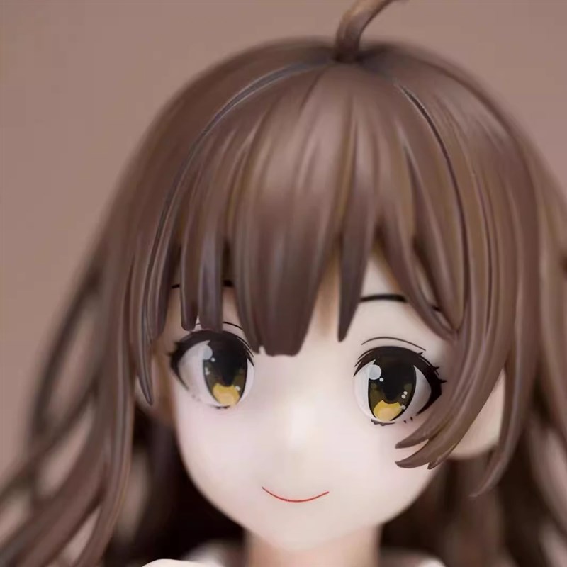 机箱小摆件荻原沙优手办桌面创意装饰品动漫美少女二次元可爱桌搭