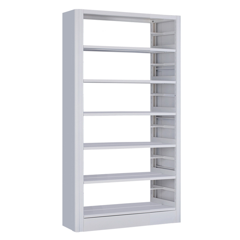 臻远 ZY-SJ-01 钢制单面6层书架主架 2000*1000*300 灰白色