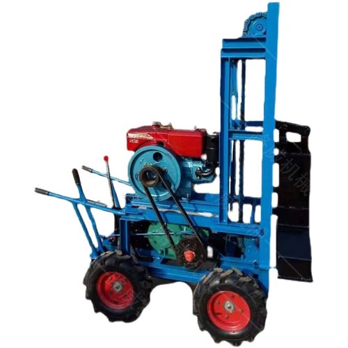 柴油蛙式地基打夯机小型电动夯土机砸夯机工程建筑用夯实机夯土机