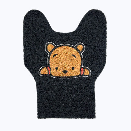 适用于哈啰电动车棒途A80L电动脚踏垫 TDT205Z防水防滑丝圈脚垫