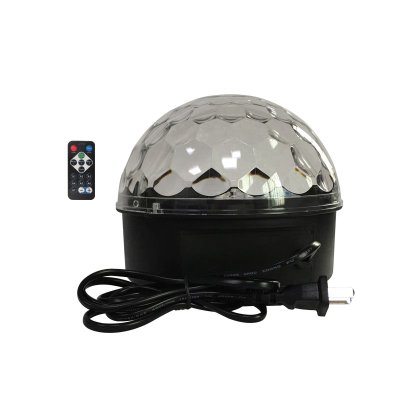 遥控款魔球灯LED声控家用KTV包房氛围灯酒吧闪光灯旋转七彩灯