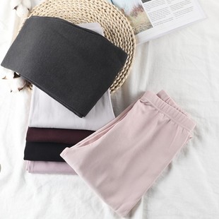 保暖裤 无痕紧身美体女发热德绒女士单件秋裤 线裤 衬裤 加绒打底裤