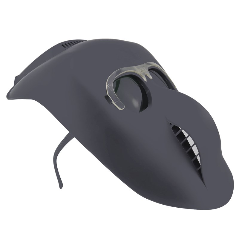 氩弧焊电焊面具烧电焊脸部防护全脸防烤脸电焊面罩头戴式轻便简易